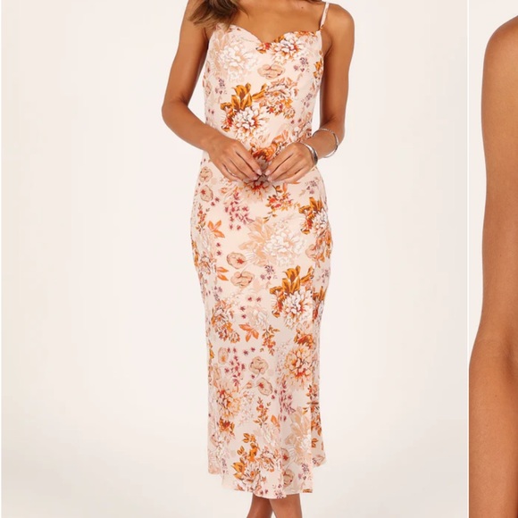 Petal and Pup Floral MIDI Dress - Picture 1 of 6